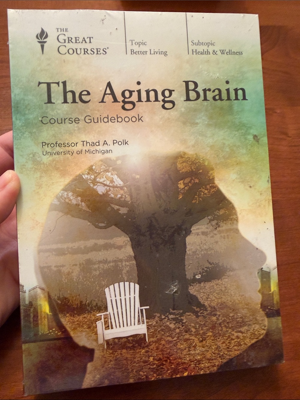 The Great Courses The Aging Brain DVD and Guidebook Sealed